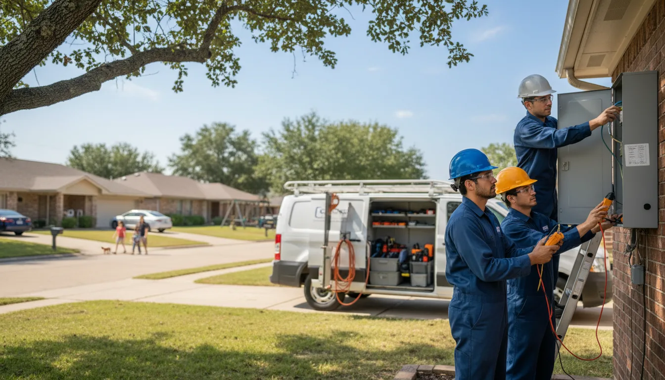 Certified electrician providing emergency electrical services in Cottontown, TN